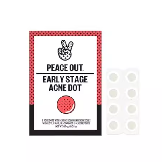 Peace Out Early Stage Acne Dots， Acne-Fighting Pimple Pat