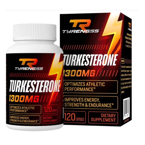 美国代购Testosterone Booster, Turkesterone Supplement 1300mg