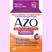 AZO Bladder Control with Go-Less & Weight Management, 48caps