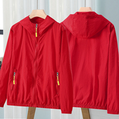 防晒衣女大码 230斤中年妈妈时尚 洋气透气皮肤衣防紫外线纯色外套