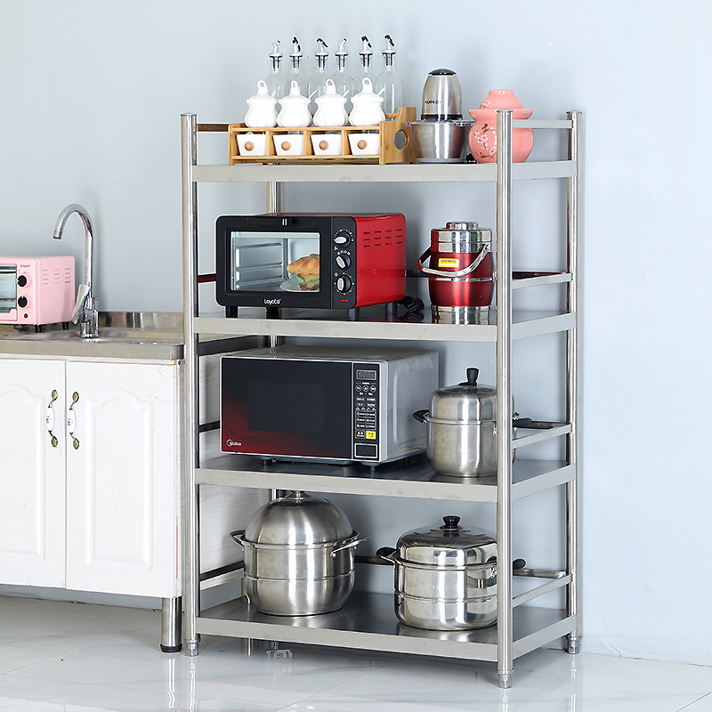 201不锈钢中式四层置地式带围栏