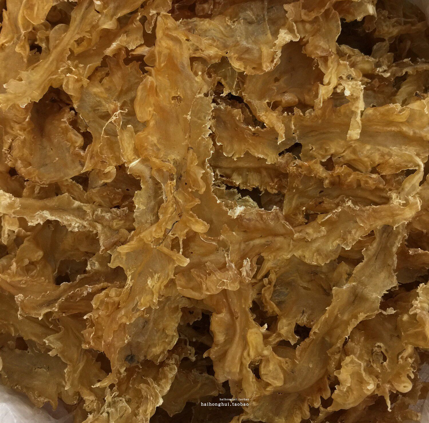 鳕鱼胶100-110头花胶500g包邮