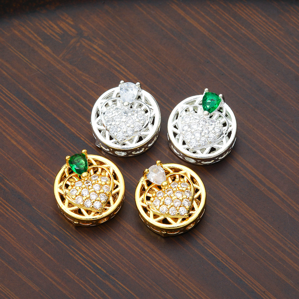 18K包金保色镶嵌锆石串珠银色镀金diy手链项链隔珠手工材料,饰品/流行首饰/时尚饰品新,其他DIY饰品配件,淘宝优惠券,粉丝福利购,淘宝优惠卷