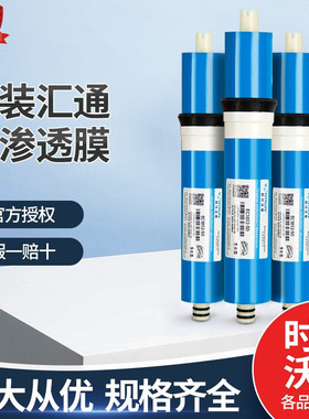时代沃顿RO膜纯水机200g50g75g100g300g反渗透膜净水器通用膜滤芯