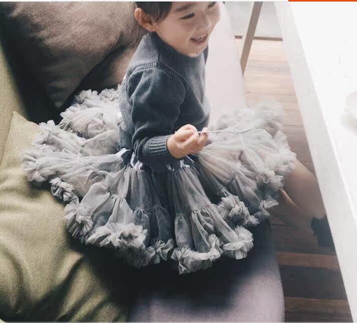 Jupe enfant en mousseline de soie - Ref 2048969 Image 5