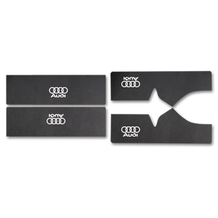 奥迪门槛条TT/Q2LQ3/A3L/A4L/A6L/Q5LQ7门槛碳纤皮革汽车迎宾踏板