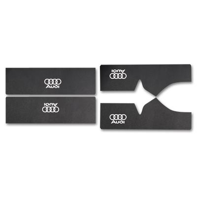 碳纤皮革门槛条迎宾踏板奥迪专用