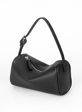 头层牛皮复古笔袋包笔筒包手提真皮小包枕头包腋下TR 90s包包