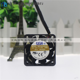 正品原装AVC DBTA0420B2H-P026 12V 0.38A 4cm 四线双滚通信风扇