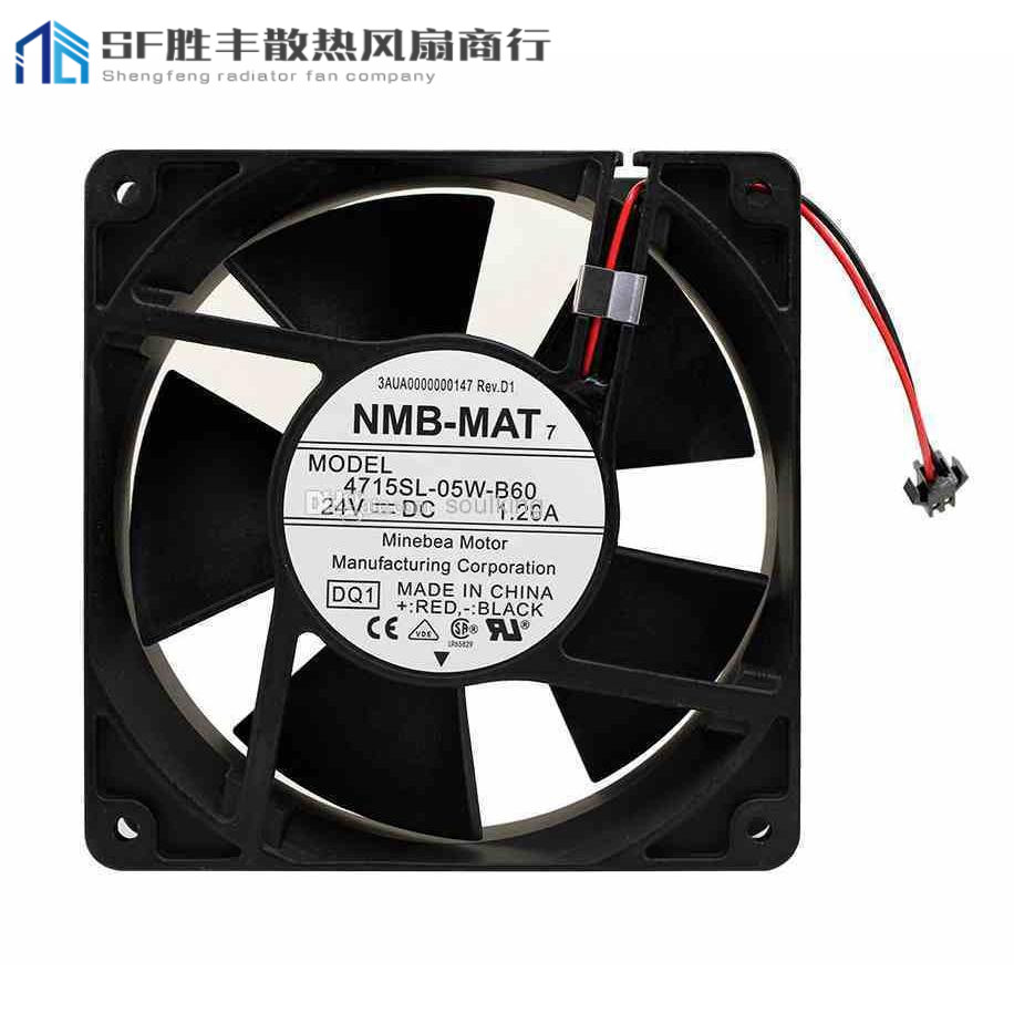 4715SL-05W-B60 全新原装NMB风扇 120*120*38 24V 1.2A变频器风扇