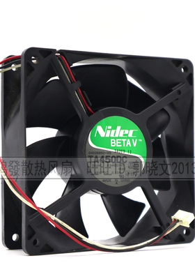 正品风扇NIDEC TA450DC 48V 0.13A B34622-57 12厘米三线散热风扇