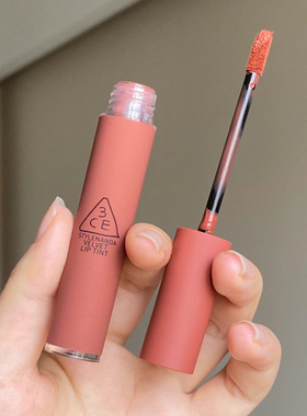 3ce唇釉walk n talk奶茶橘definition枯木赤陶bitterhour苦咖口红