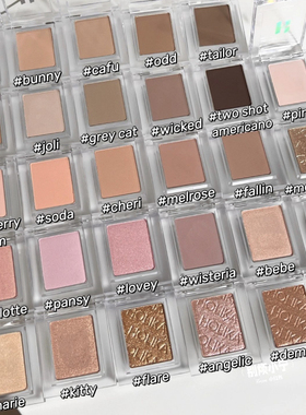 韩国holika惑丽客眼影单色打底色06Softie鹅黄色眼睑下至高光腮红