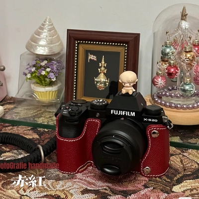 富士xs10真皮保护套相机包XS20