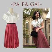 通勤百搭时尚 新款 高腰显瘦套装 早春上新系列Diana同款 夏季