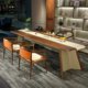 北美黑胡桃木茶桌椅组合新中式家用办公客厅实木泡茶桌设计师定制