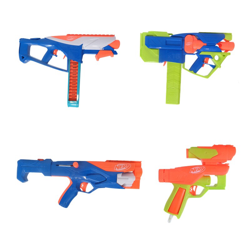 NERF热火N系列精英短弹软弹枪发射器玩具男孩儿童礼物美版橙机