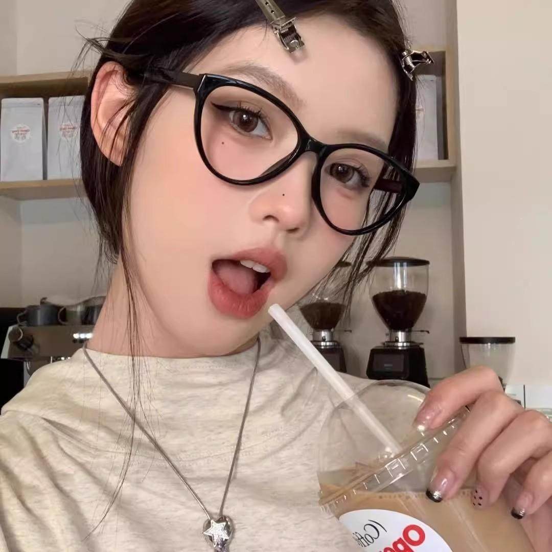 复古猫眼眼镜近视女度数可配素颜大框装饰眼镜框镜架方圆脸韩版潮,ZIPPO/瑞士军刀/眼镜,防蓝光镜,淘宝优惠券,粉丝福利购,淘宝优惠卷