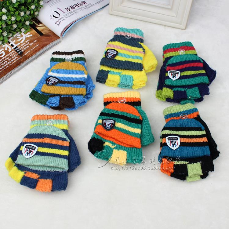 Gants pour garcon en de laine - Ref 2144755 Image 3
