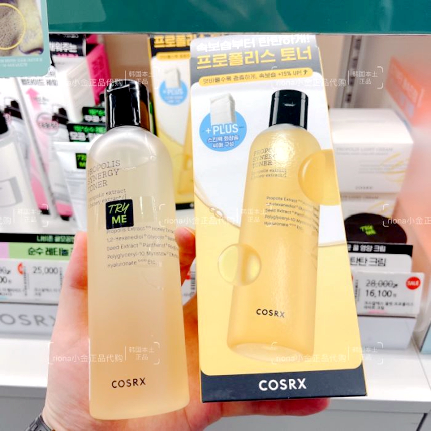 Cosrx蜂胶爽肤水调理水维稳修护