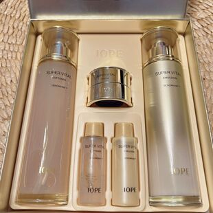 艾诺碧IOPE亦博肌活黄金水乳精华面霜眼霜增加弹性保湿滋养修护