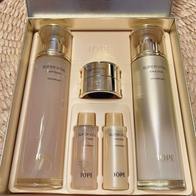 艾诺碧IOPE亦博肌活黄金水乳精华面霜眼霜增加弹性保湿滋养修护