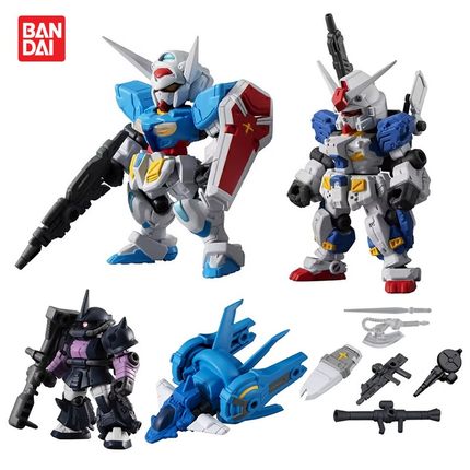 [现货]万代扭蛋 机动战士高达MSE12 重装重奏 黑色三边星礼物