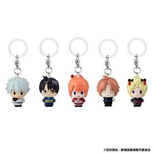 【全款预售】万代扭蛋 银魂剧场版-吉原大炎上-标记挂件 银时神乐