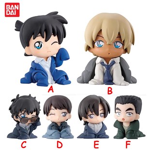 【全款预售】万代扭蛋玩具 名侦探柯南角色造型标记小挂饰