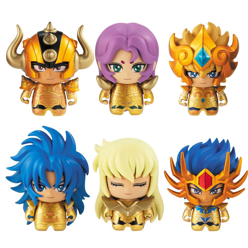 [全款预售]万代扭蛋 黄金圣斗士星矢十二星座01 圣衣神话车载摆件