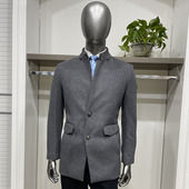 赔钱处理依文专柜男士 青年2980元 羊毛大衣风衣外套休闲时尚 中长款