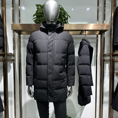 双充绒加厚男士羽绒服一衣两穿款