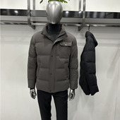 羽绒服拉链无痕压胶不钻绒加厚保暖短款 直充90绒男士 立领休闲时尚