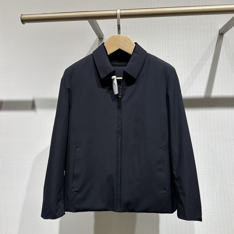 极简风深蓝男士翻领夹克款兔毛内胆尼克服冬季商务外套牛奶丝面料,男装,皮草,淘宝优惠券,粉丝福利购,淘宝优惠卷