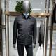 鹅绒服 25冬新款 男士 翻领派克摁扣直充羽绒服外套格子纹理面料2色