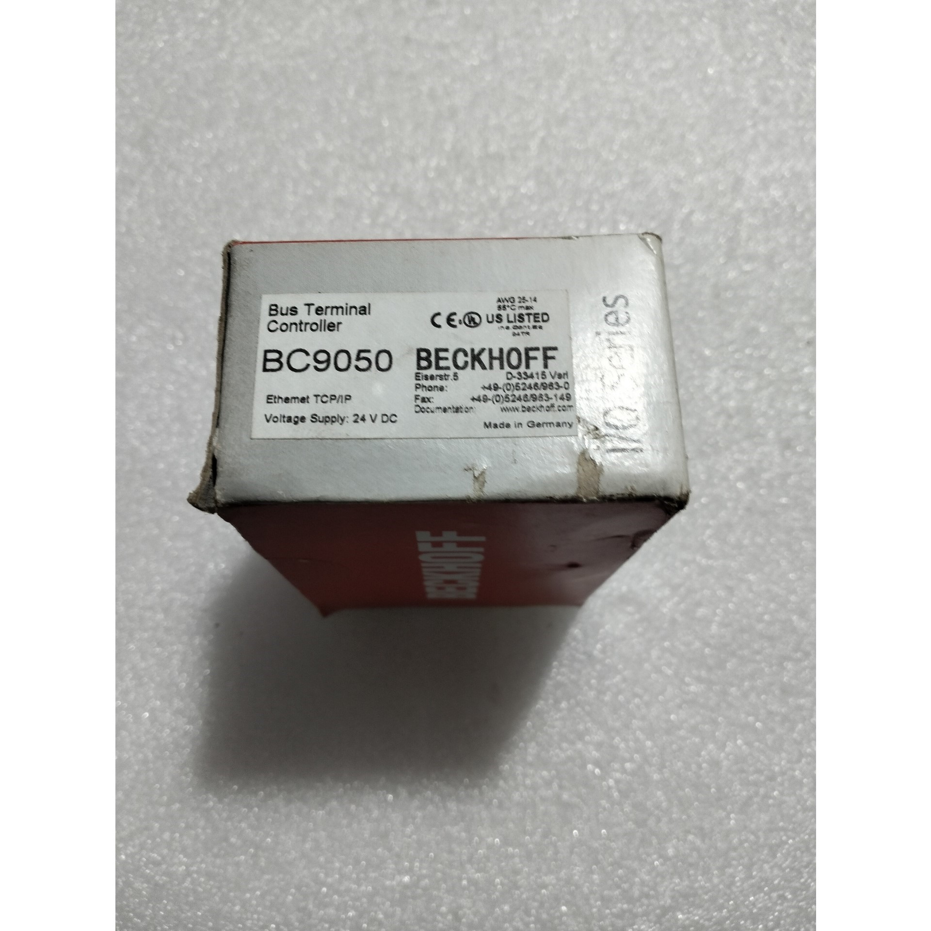 倍福BECKHOFF BC9050总线终端控制器,实物拍摄,议价产品