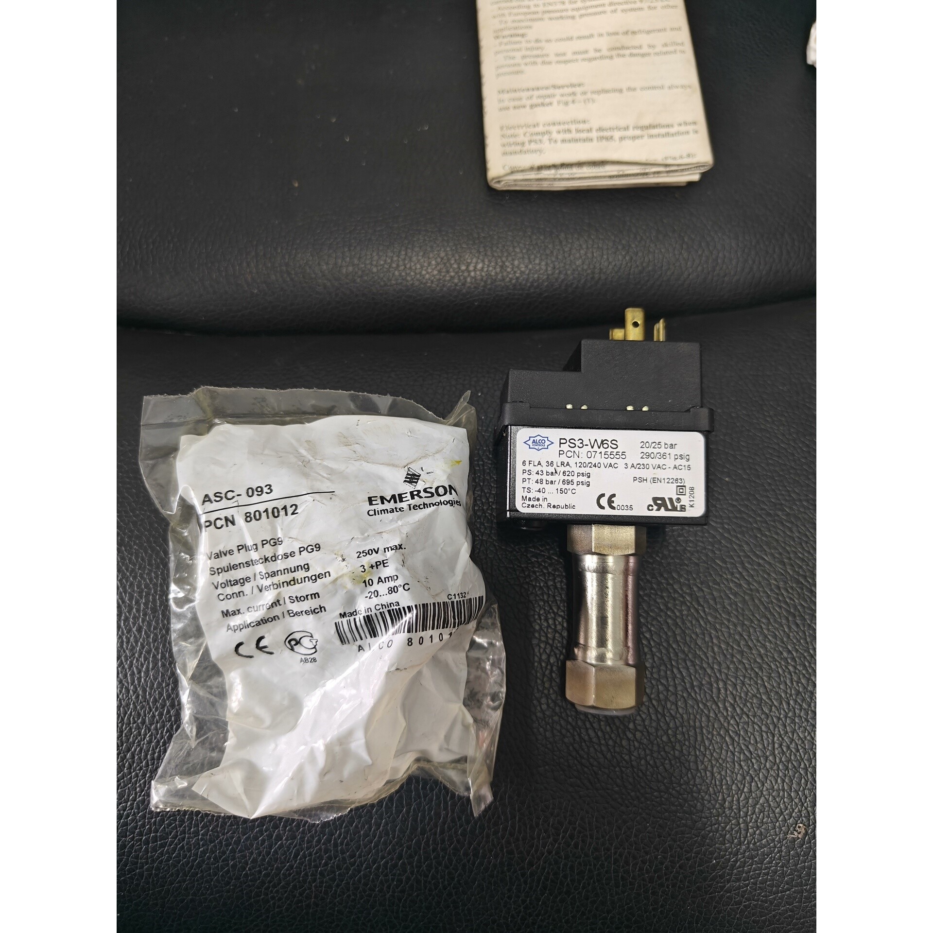 公司闲置PS3-W6S压力开关ALCO艾柯,捷克原产,型号P议价产品