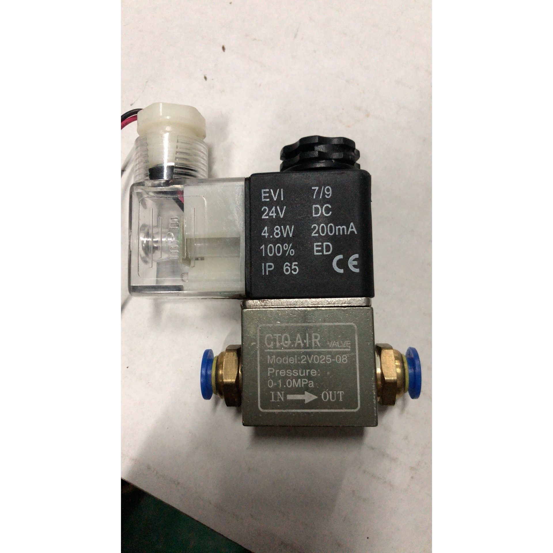 GTO.AIR电磁阀,型号2V025-08,实物拍摄.议价产品