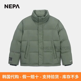 反季折扣NEPA耐葩韩国代购冬装男女同款防风保暖短羽绒服7KF2063
