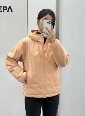 反季NEPA耐葩韩国代购秋冬季装女款休闲防风连帽棉服外套7J60963