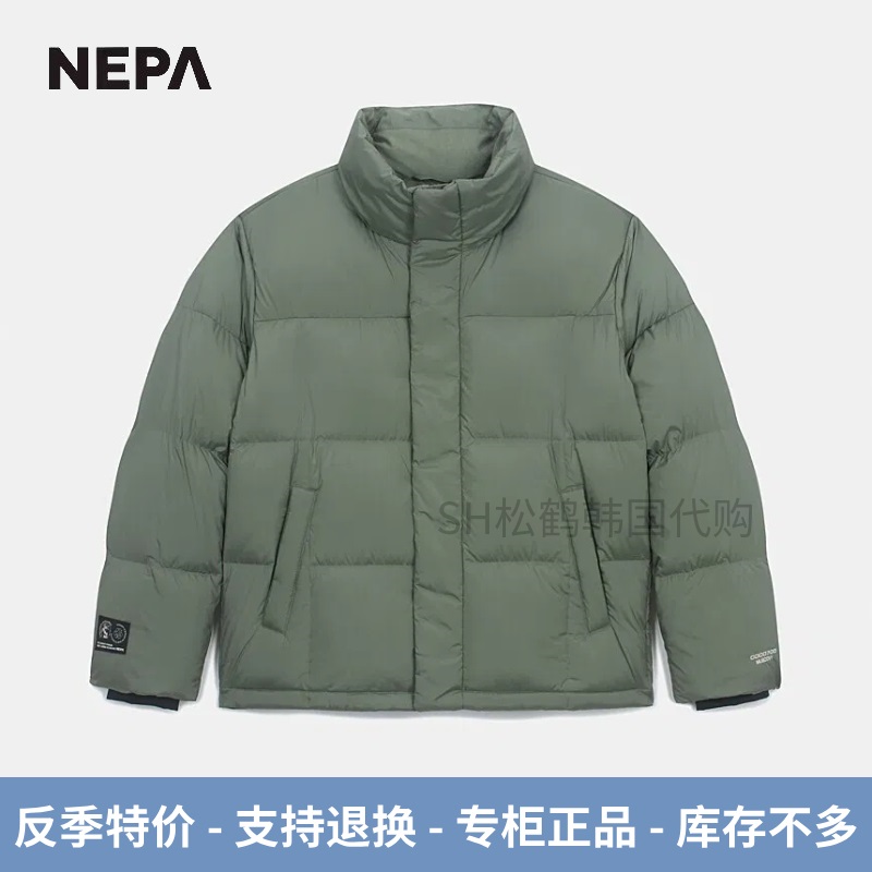 反季韩国NEPA男女同款短款羽绒服