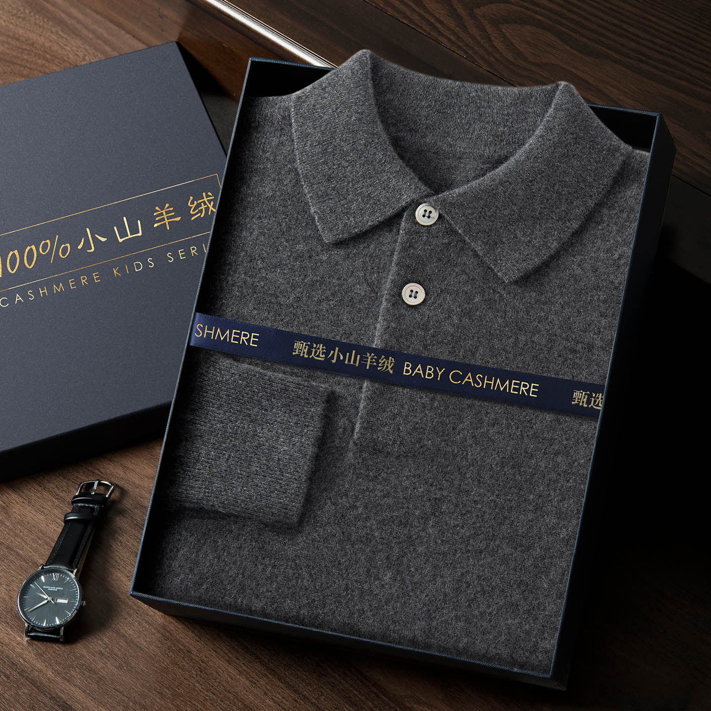 康赛妮100baby羊绒衫男士polo领衬衣重磅加厚宽松翻领长袖t恤商务,男装,羊绒套衫,淘宝优惠券,粉丝福利购,淘宝优惠卷