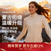 暖暖系列秋冬棉衣外套女轻薄立领保暖修身 显瘦防泼水 140653A08