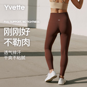 鲨鱼裤 薏凡特 高腰提臀显瘦瑜伽裤 女长裤 E110775A06 运动健身裤