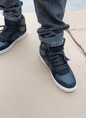 外贸滑板鞋青少年儿童中高帮es减震adio秋冬lakai磨砂牛皮osiris