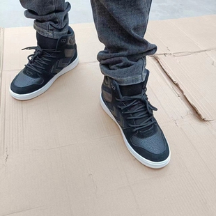 外贸滑板鞋青少年儿童中高帮es减震adio秋冬lakai磨砂牛皮osiris