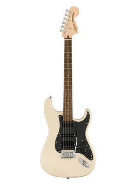 Squier Affinity复古白St单单双电吉他
