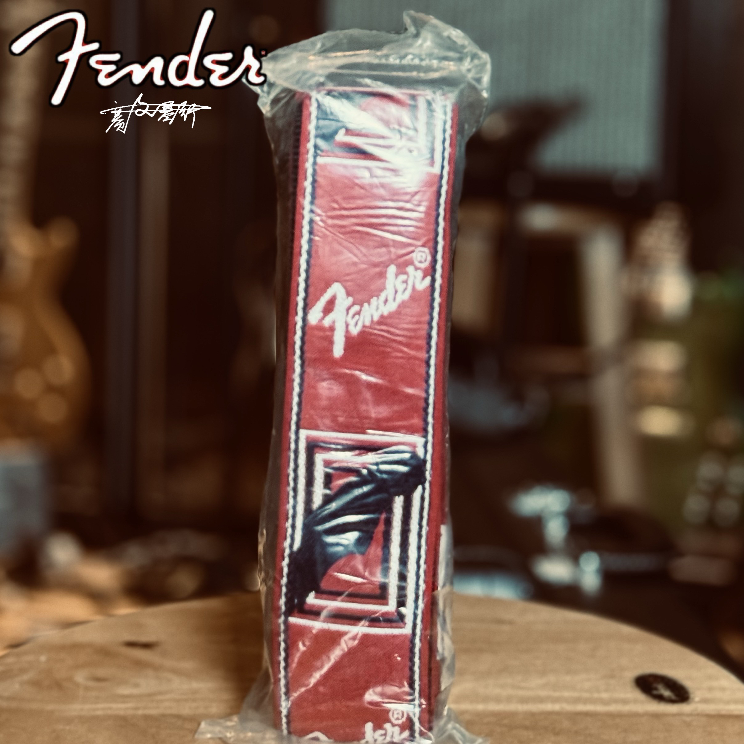 Fender黄家驹同款色电吉他背带