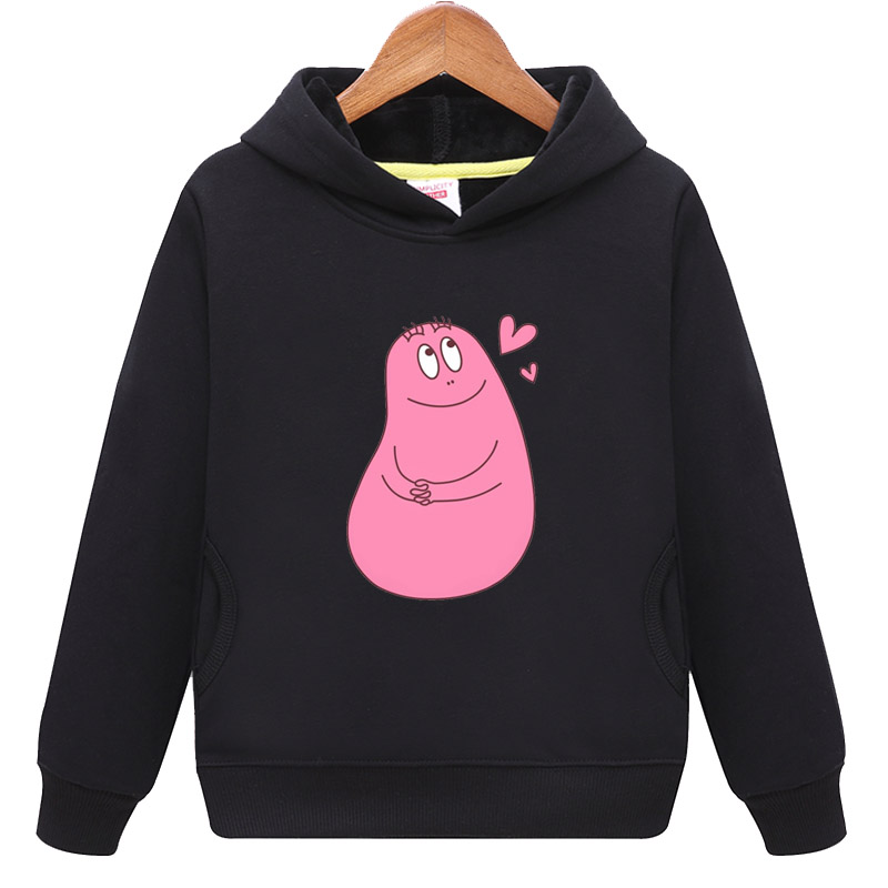 巴巴爸爸连帽加绒衫卫衣