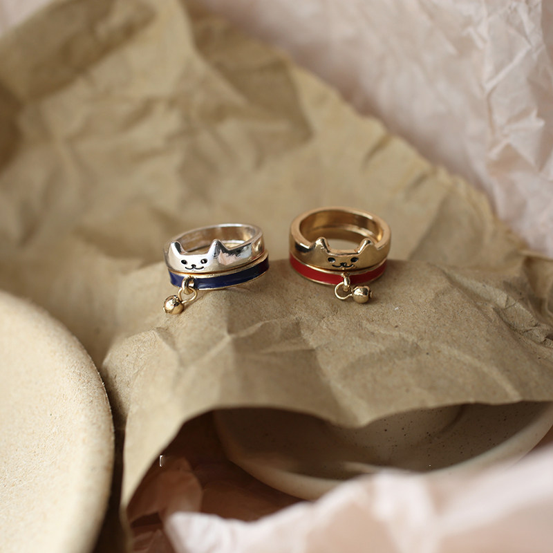 日系卡通可愛超級好玩的貓咪戒指閨蜜戒指禮物在類目 飾品/流行首飾/時尚飾品新, 戒指/指環中 - 來自Buy2taobao.com提供專業的淘寶代購服務